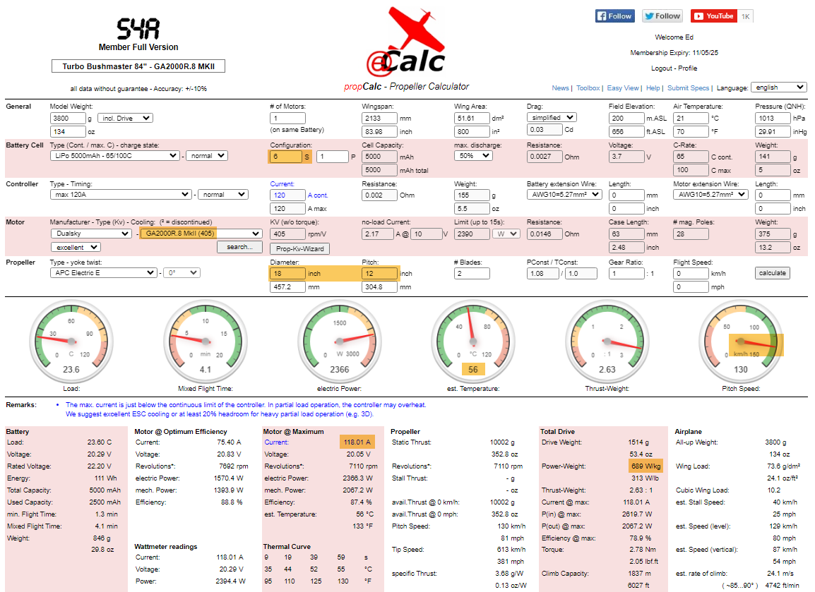 eCalc Equipment Determination